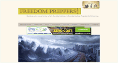 Desktop Screenshot of freedompreppers.com